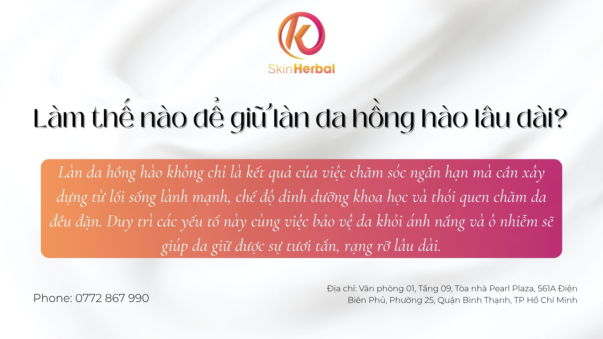 L&agrave;m thế n&agrave;o để giữ l&agrave;n da hồng h&agrave;o l&acirc;u d&agrave;i?
