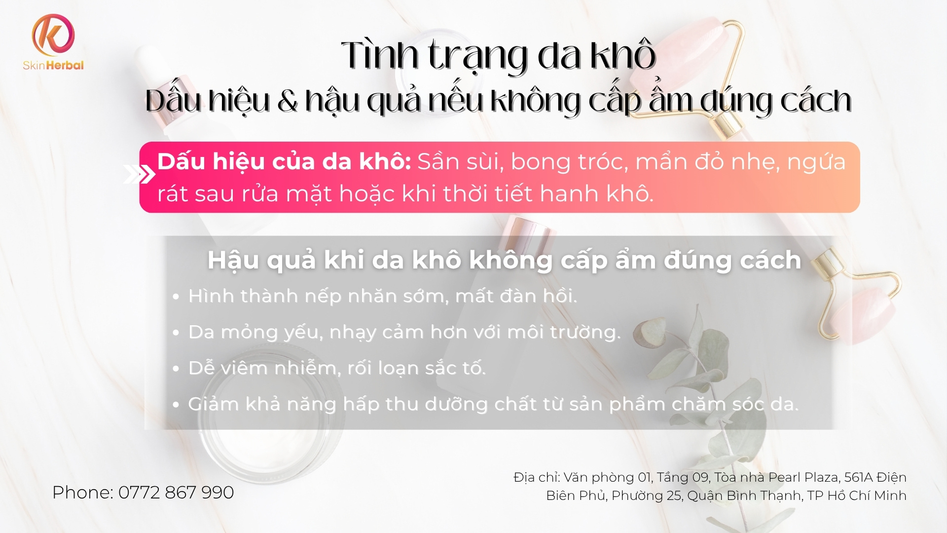 T&igrave;nh trạng da kh&ocirc; - dấu hiệu v&agrave; hậu quả nếu kh&ocirc;ng cấp ẩm đ&uacute;ng c&aacute;ch