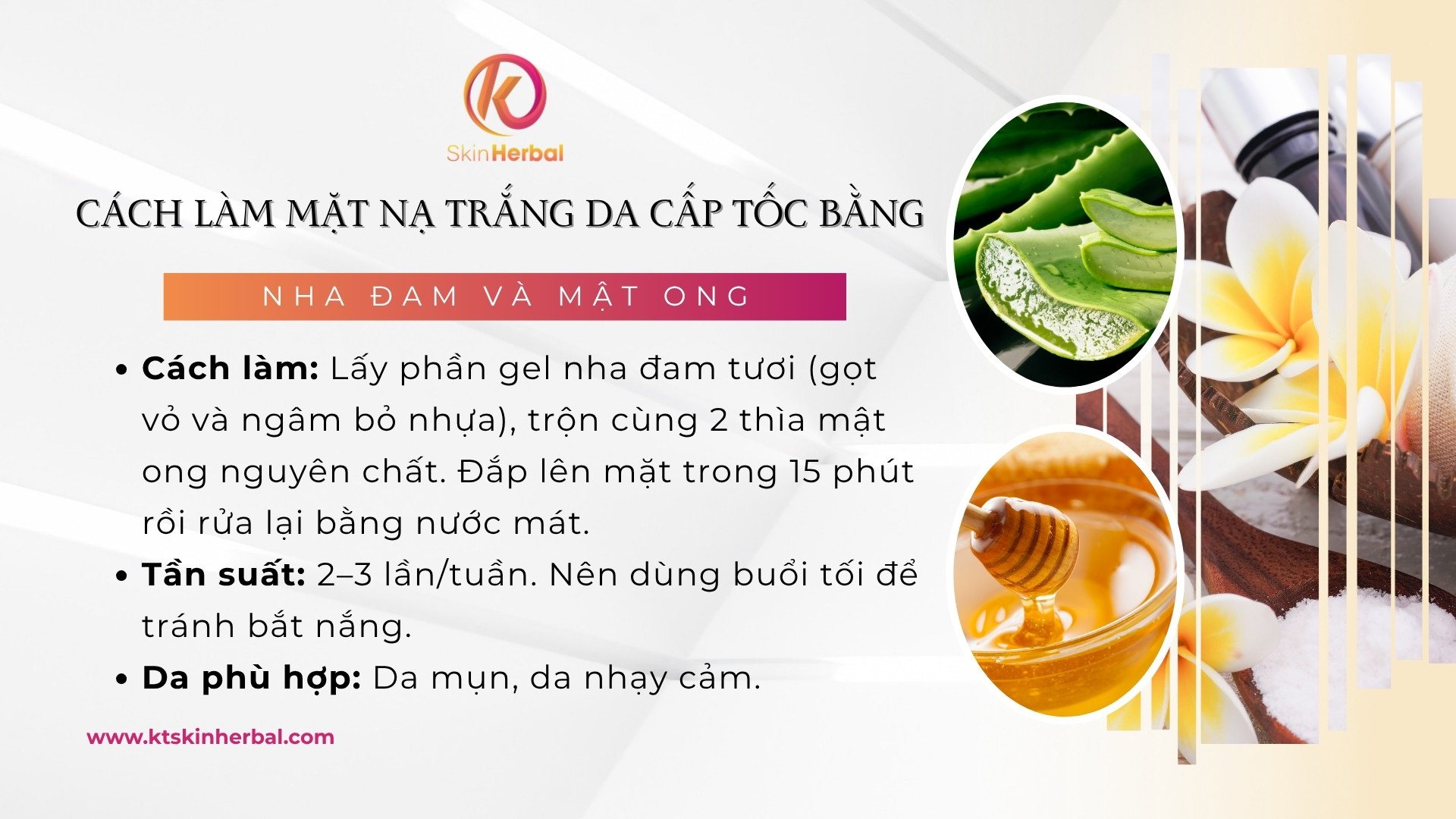 cach-lam-mat-na-trang-da-cap-toc-bang-nha-dam-va-mat-ong Cách làm mặt nạ trắng da cấp tốc bằng nha đam và mật ong