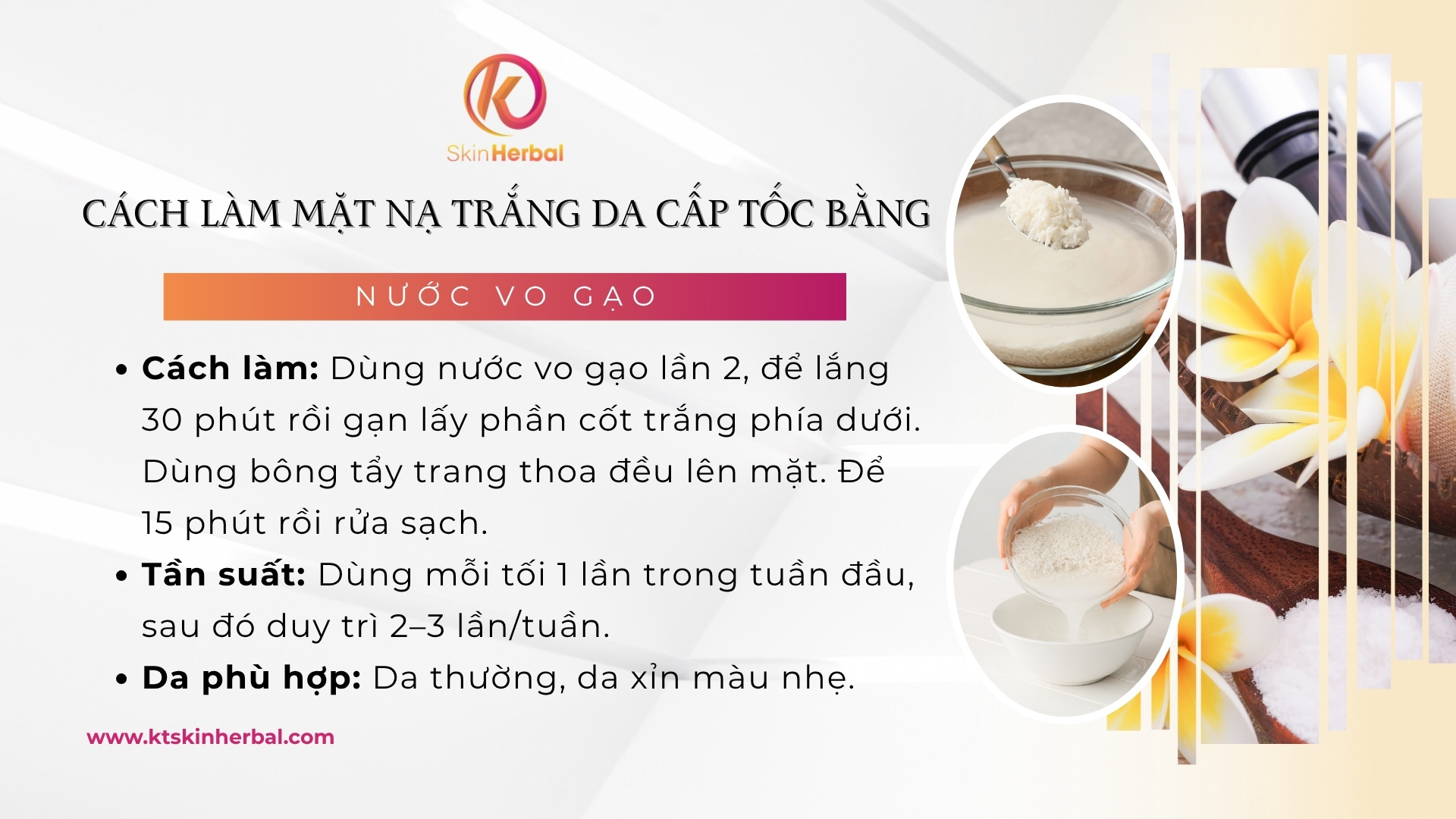 cach-lam-mat-na-trang-da-cap-toc-bang-nuoc-vo-gao Cách làm mặt nạ trắng da cấp tốc bằng nước vo gạo