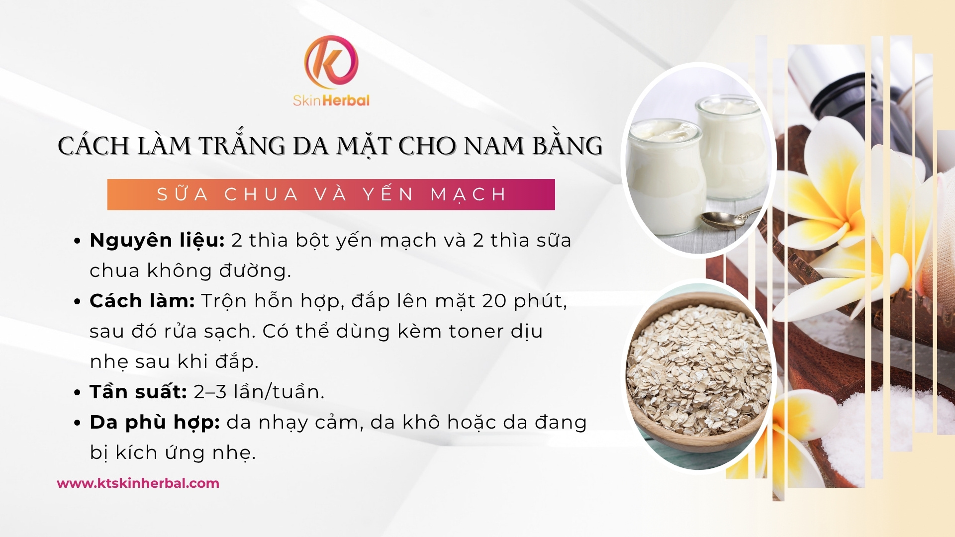 cach-lam-trang-da-mat-cho-nam-bang-sua-chua-va-yen-mach Cách làm trắng da mặt cho nam bằng sữa chua và yến mạch