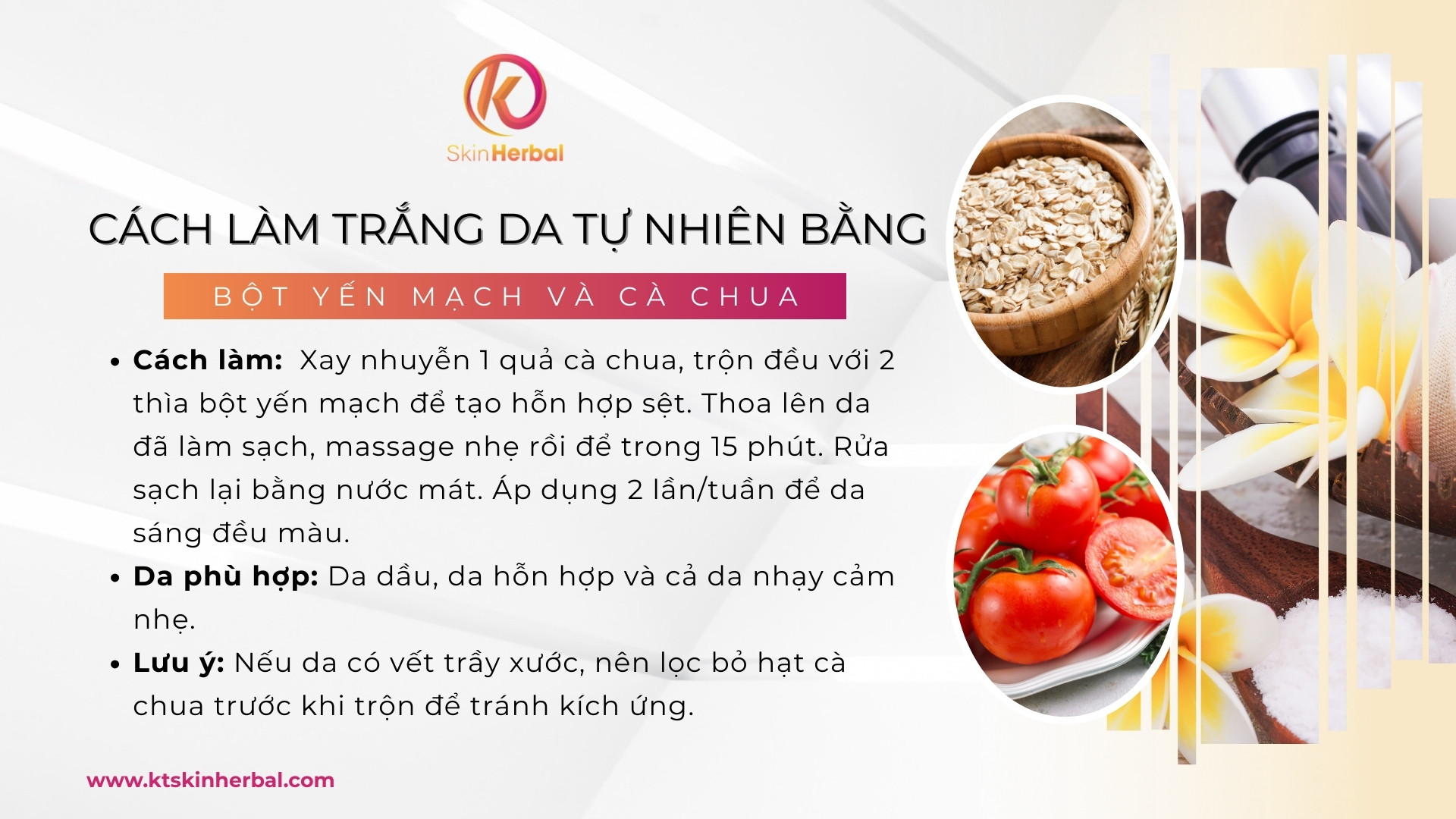cach-lam-trang-da-tu-nhien-bang-bot-yen-mach-va-ca-chua Cách làm trắng da tự nhiên bằng bột yến mạch và sữa chua