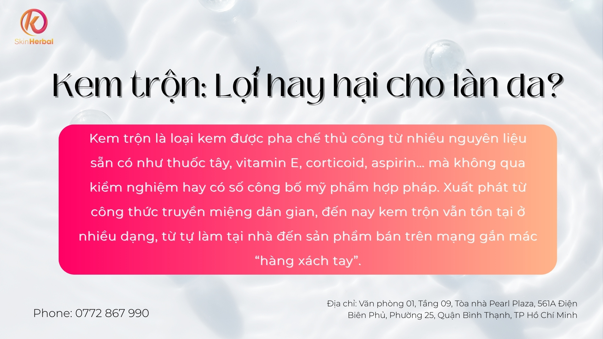 kem-tron-loi-hay-hai-cho-lan-da Kem trộn: lợi hay hại cho làn da?