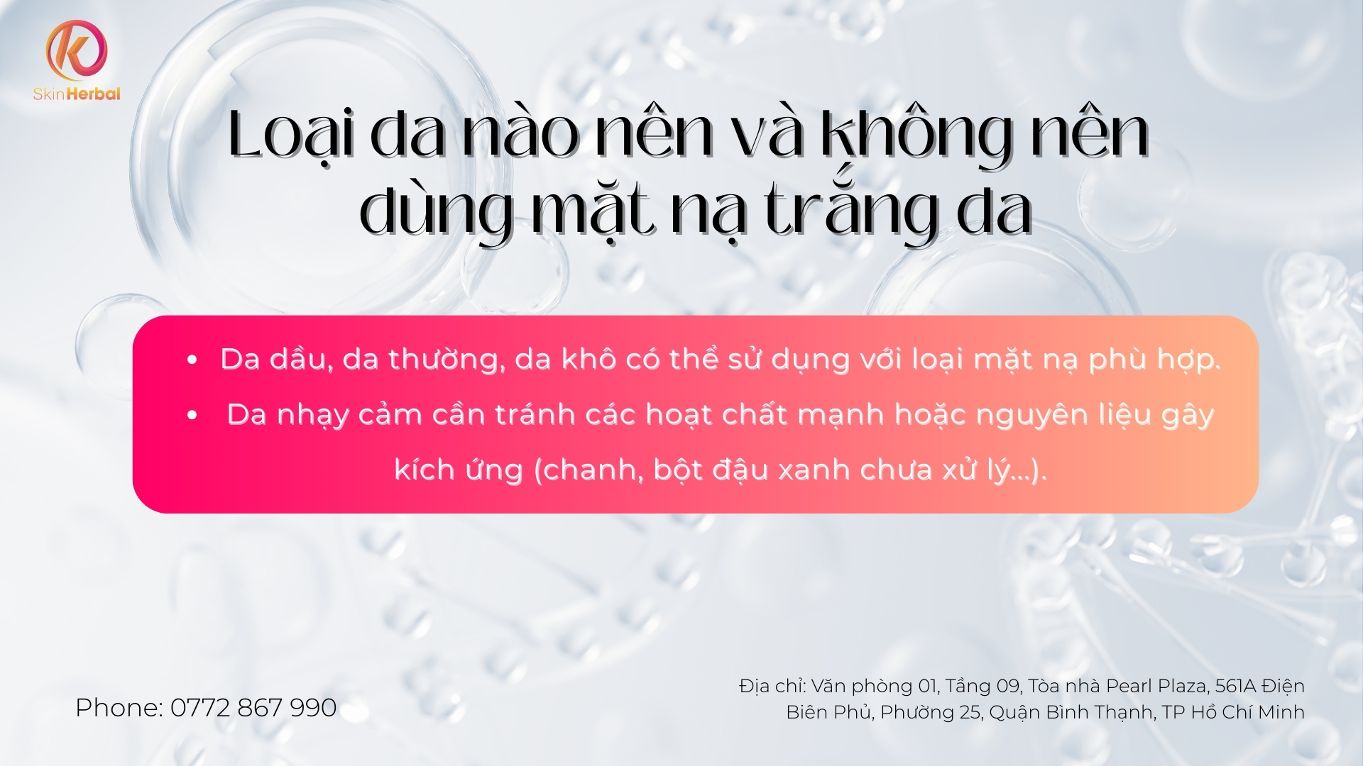loai-da-nao-nen-va-khong-nen-dung-mat-na-trang-da Loại da nào nên và không nên dùng mặt nạ trắng da