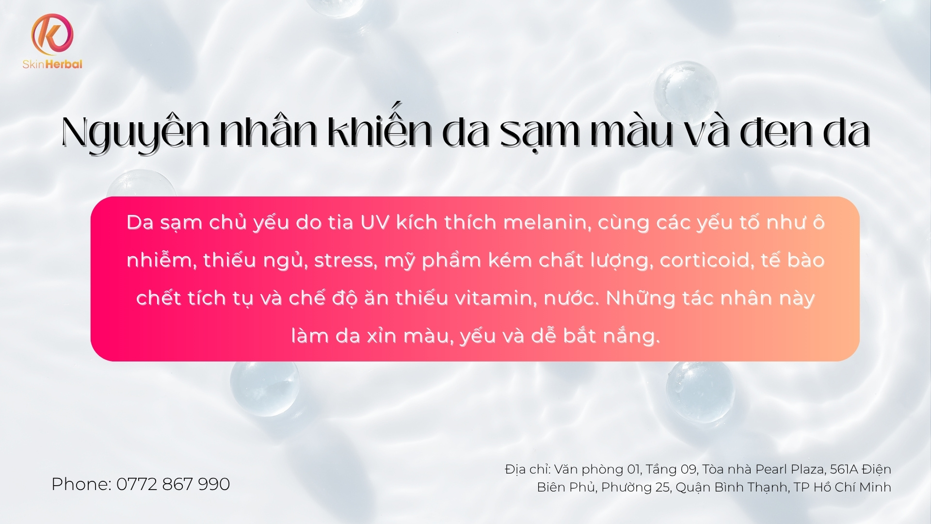 Nguy&ecirc;n nh&acirc;n khiến da sạm m&agrave;u v&agrave; đen da