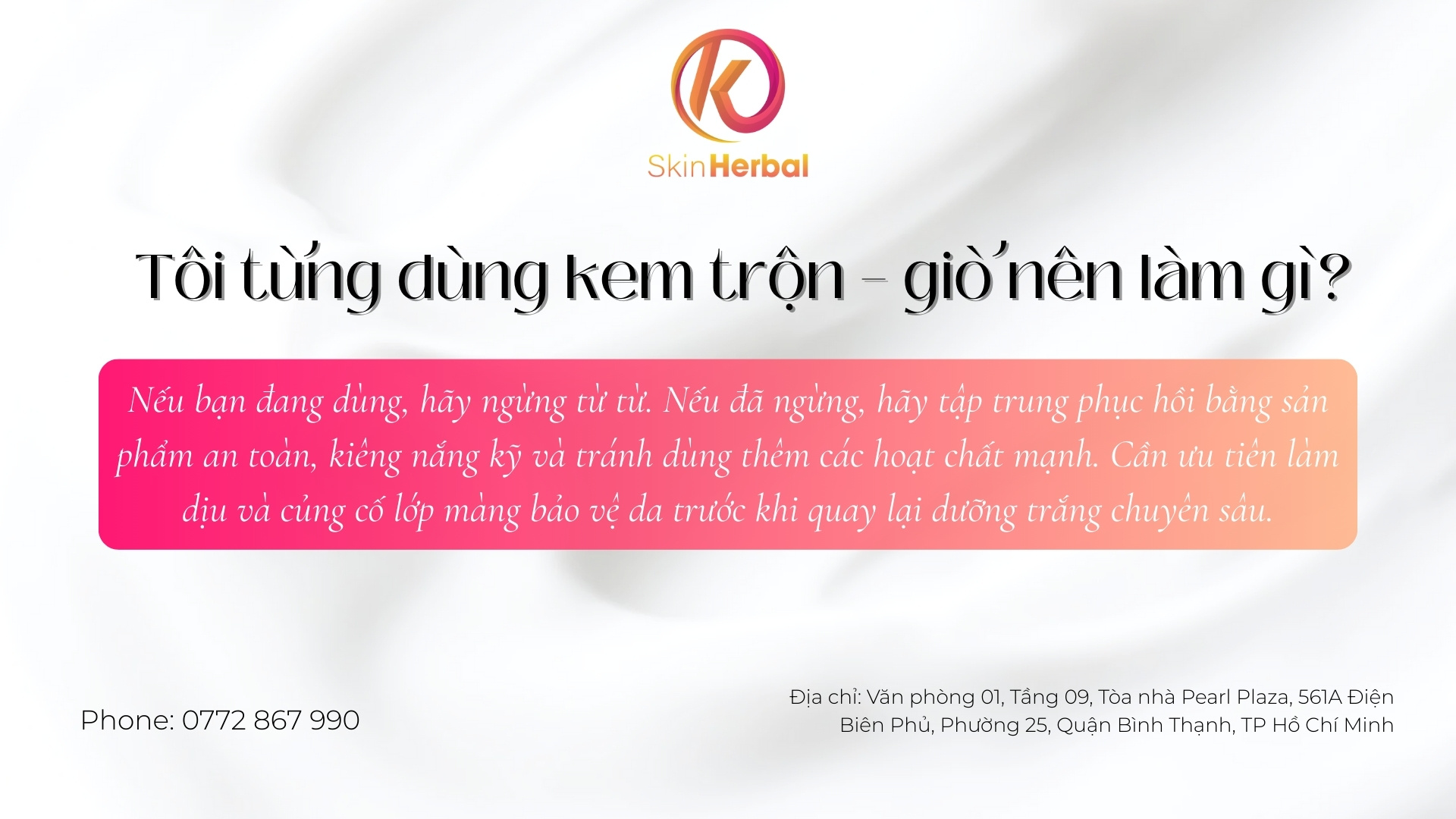 toi-tung-dung-kem-tron-gio-nen-lam-gi Tôi từng dùng kem trộn - giờ nên làm gì?