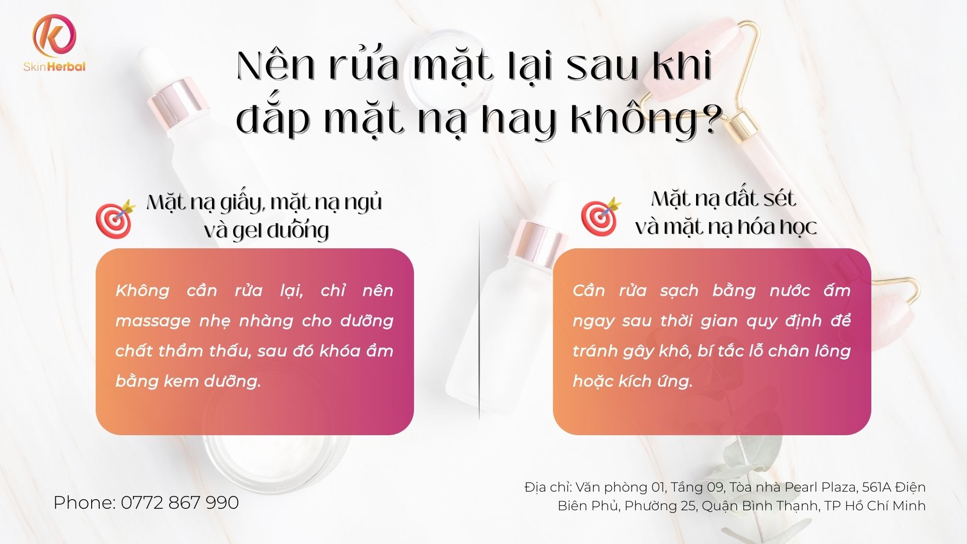 N&ecirc;n rửa mặt lại sau khi đắp mặt nạ hay kh&ocirc;ng?