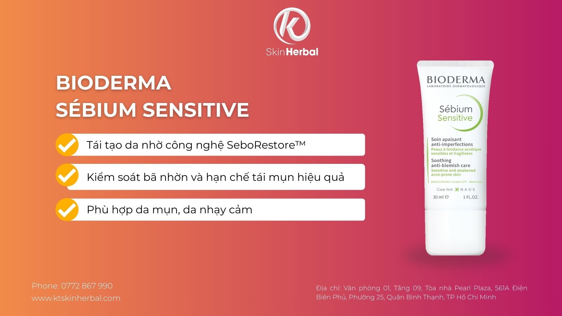 Bioderma S&eacute;bium Sensitive