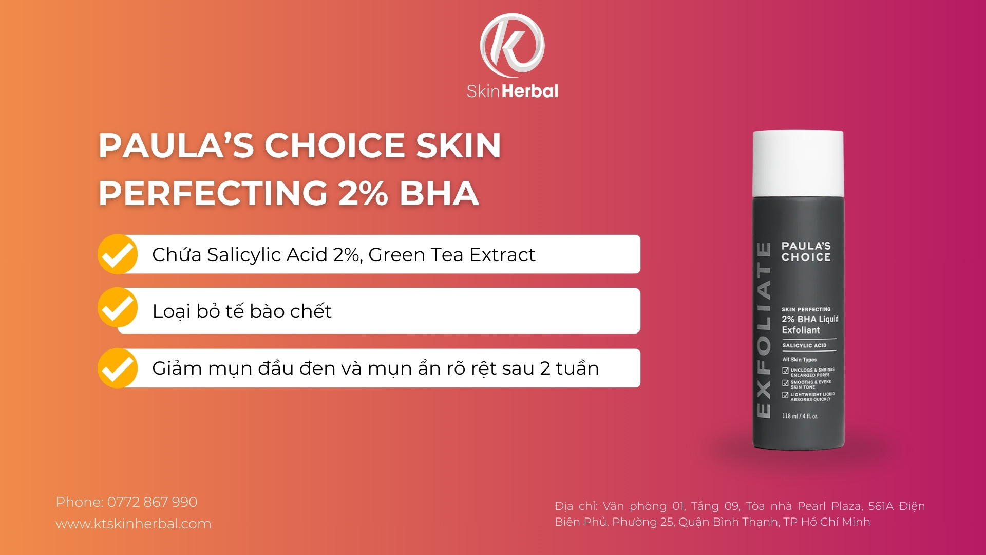 Paula&rsquo;s Choice Skin Perfecting 2% BHA