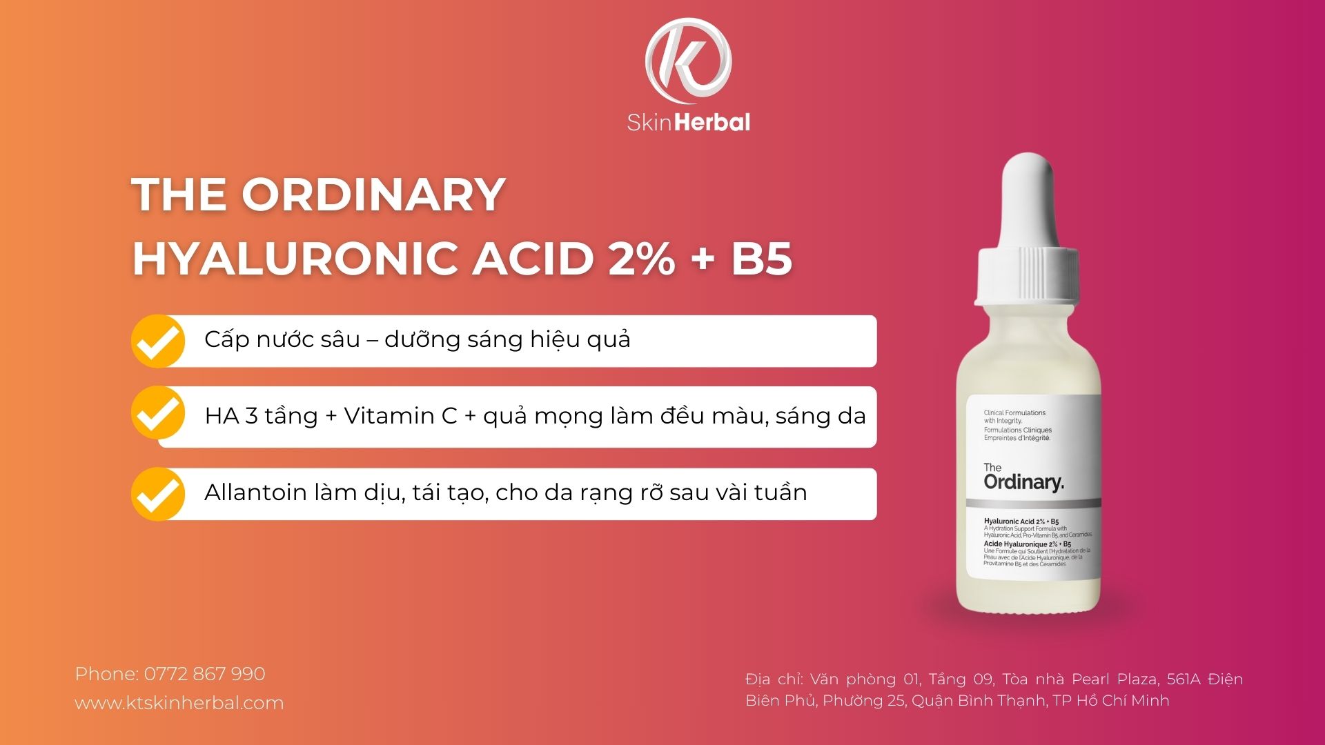 The Ordinary Hyaluronic Acid 2% +B5