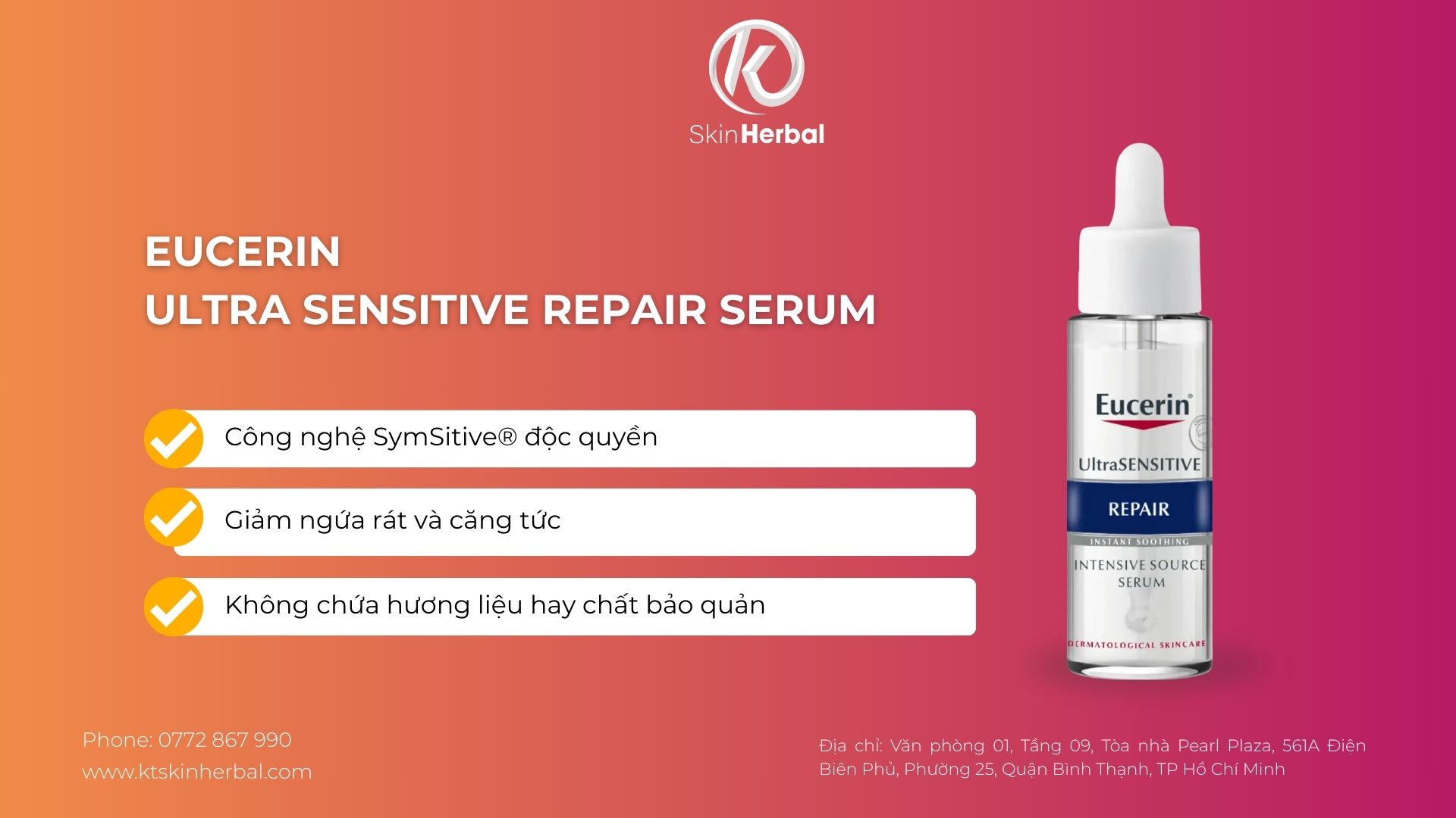 Eucerin Ultra Sensitive Repair Serum