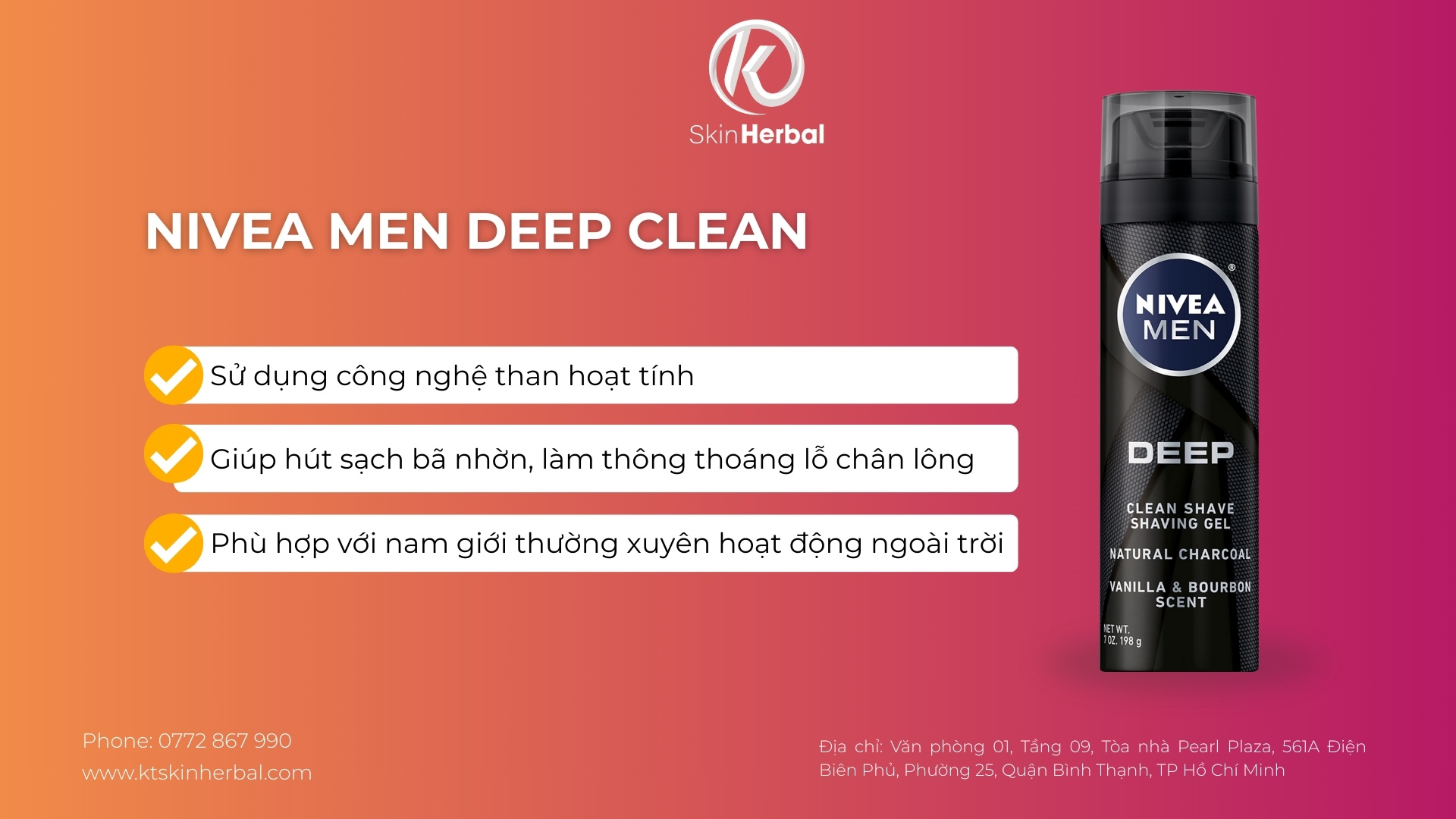 Nivea Men Deep Clean