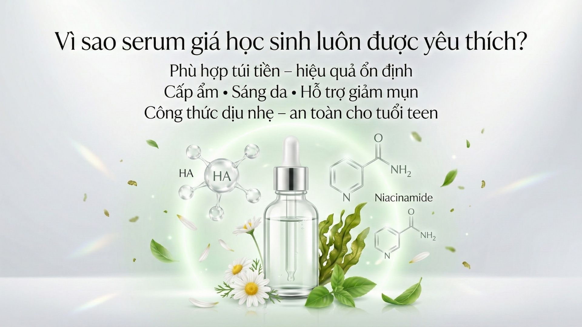 V&igrave; sao serum gi&aacute; học sinh lu&ocirc;n được y&ecirc;u th&iacute;ch?