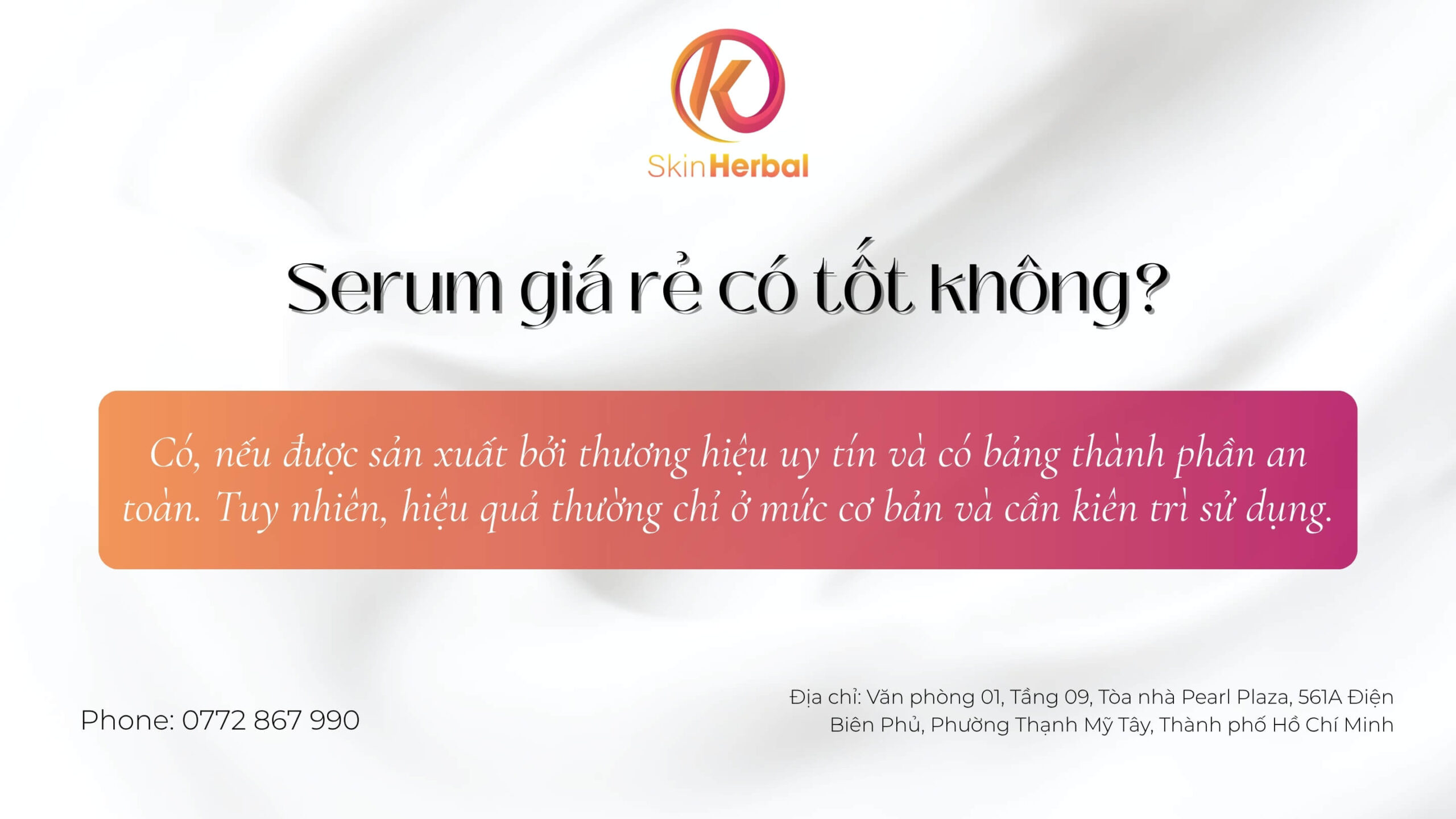 serum-gia-re-co-tot-khong Serum giá rẻ có tốt không?